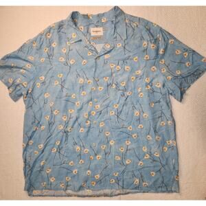 Goodfellow & Co Men's Casual Short Sleeve Button Down Shirt Size XXL